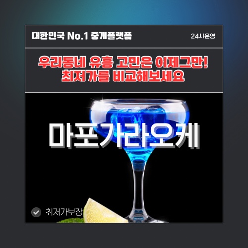 마포가라오케 · 마포노래방 · 마포유흥주점