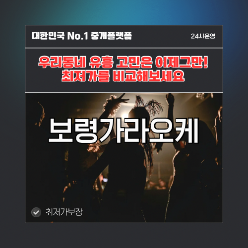 보령가라오케 · 보령노래방 · 보령유흥주점