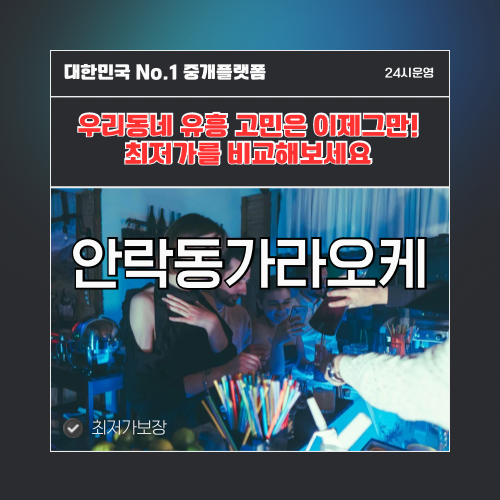 안락동가라오케 · 안락동노래방 · 안락동유흥주점