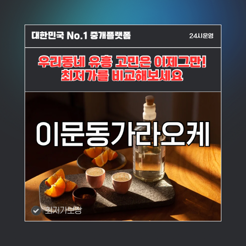 이문동가라오케 · 이문동노래방 · 이문동유흥주점