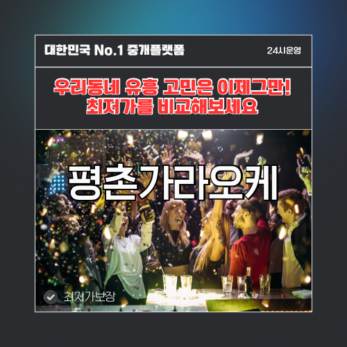 평촌가라오케 · 평촌노래방 · 평촌유흥주점